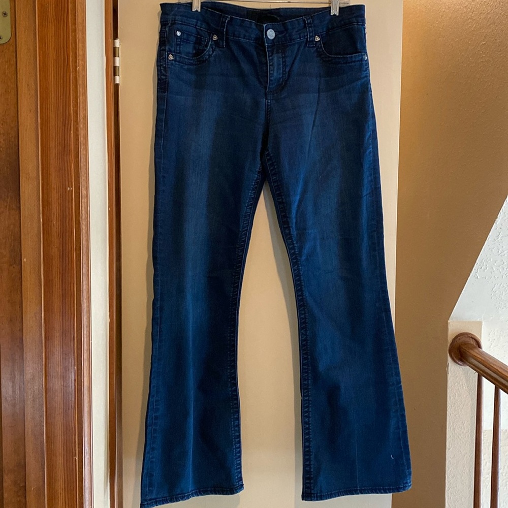 Kut from the Kloth dark denim flare jeans